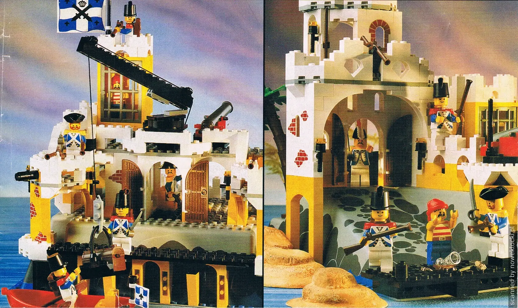 Zdjęcie fortu 6276 z serii LEGO® Piraci i alternatywnej budowy