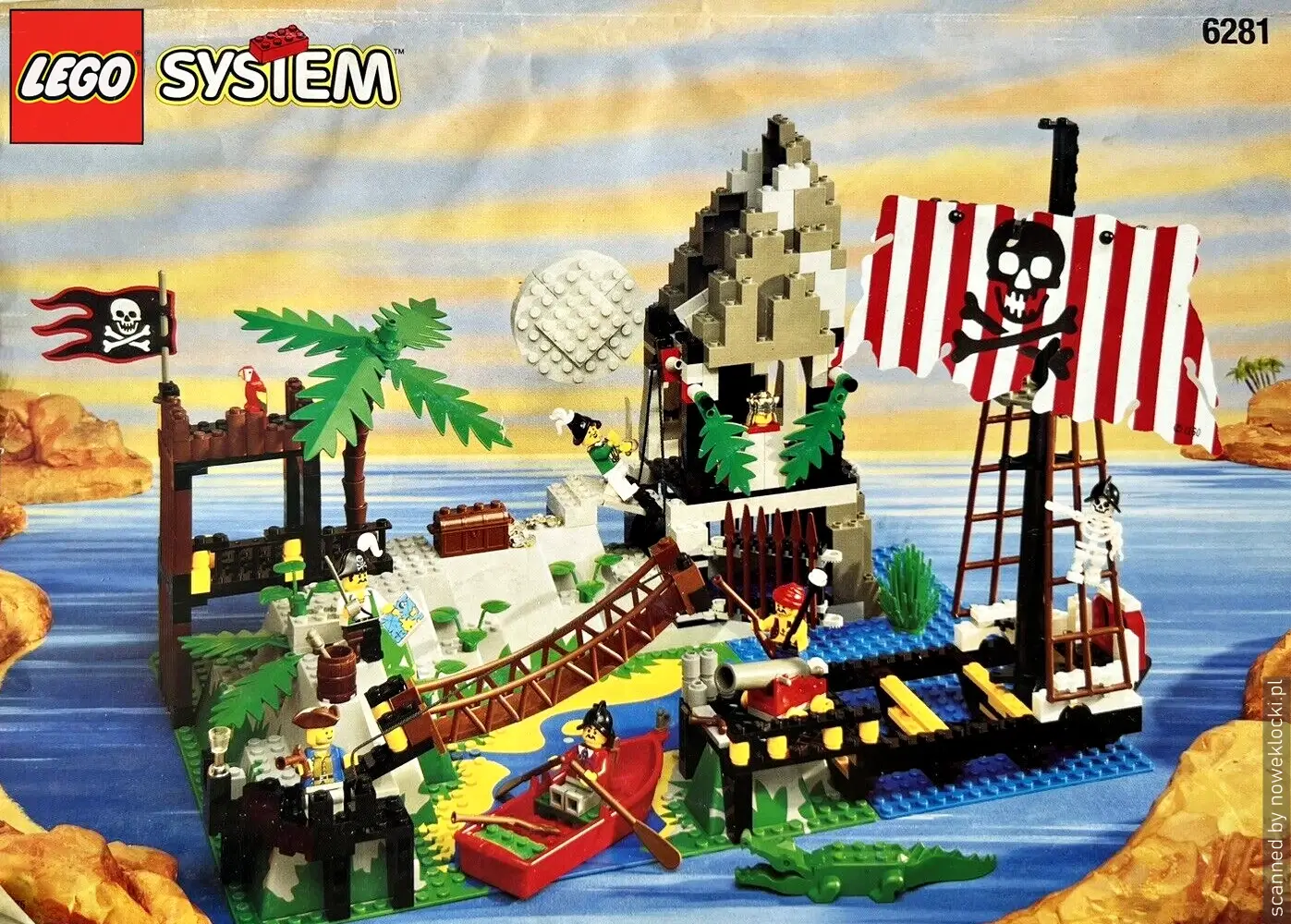 Zdjecie zestawu LEGO® nr 6281 – Pirates Perilous Pitfall