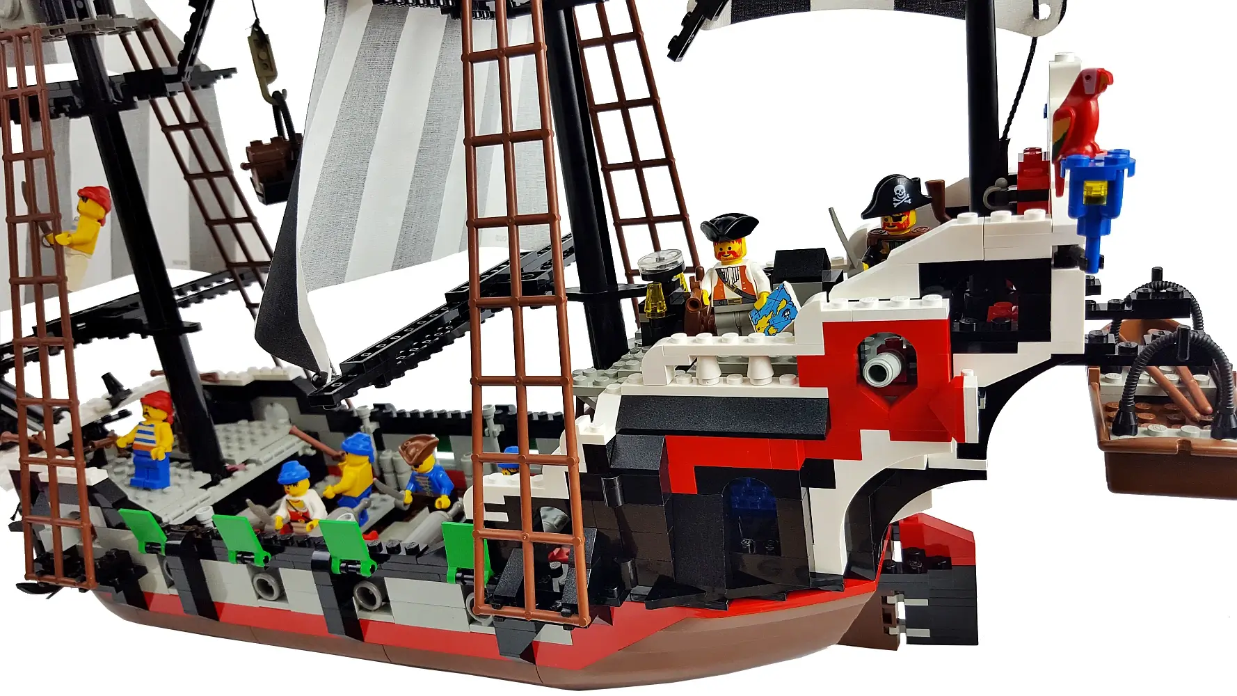 Pokład statku 6286 z klocków LEGO®