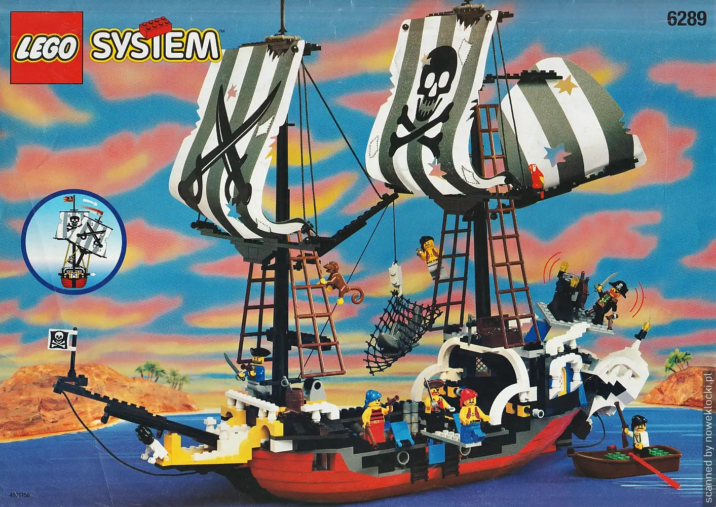 Zdjecie zestawu LEGO® nr 6289 – Red Beard Runner