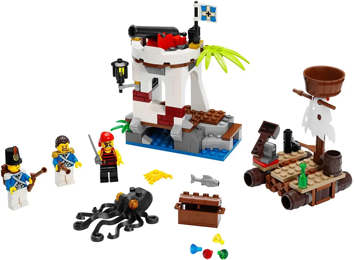 Żołnierski posterunek z serii LEGO® Piraci