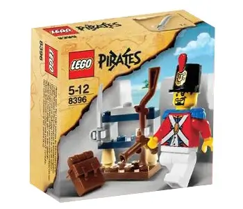 Pudełko zestawu 8396 z serii LEGO® Piraci – Arsenał żołnierza