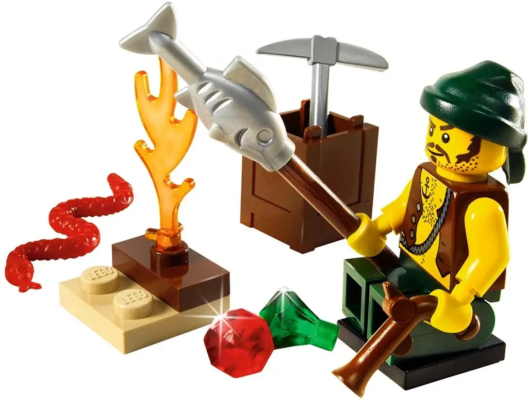 Pirat i obóz z serii LEGO® Piraci