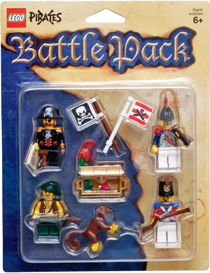 Pudełko zestawu 852747 z serii LEGO® Piraci – Pirates Battle Pack