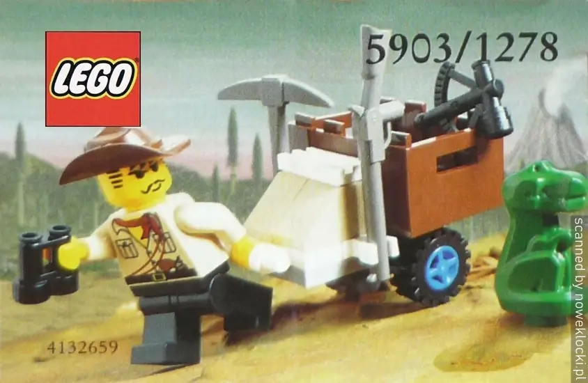 Zdjęcie zestawu 5903 z serii LEGO® Adventurers – Chudy i Buzz na ratunek