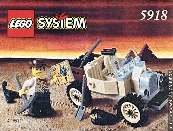 Zdjęcie zestawu 5918 z serii LEGO® Adventurers – Chudy i Buzz na ratunek
