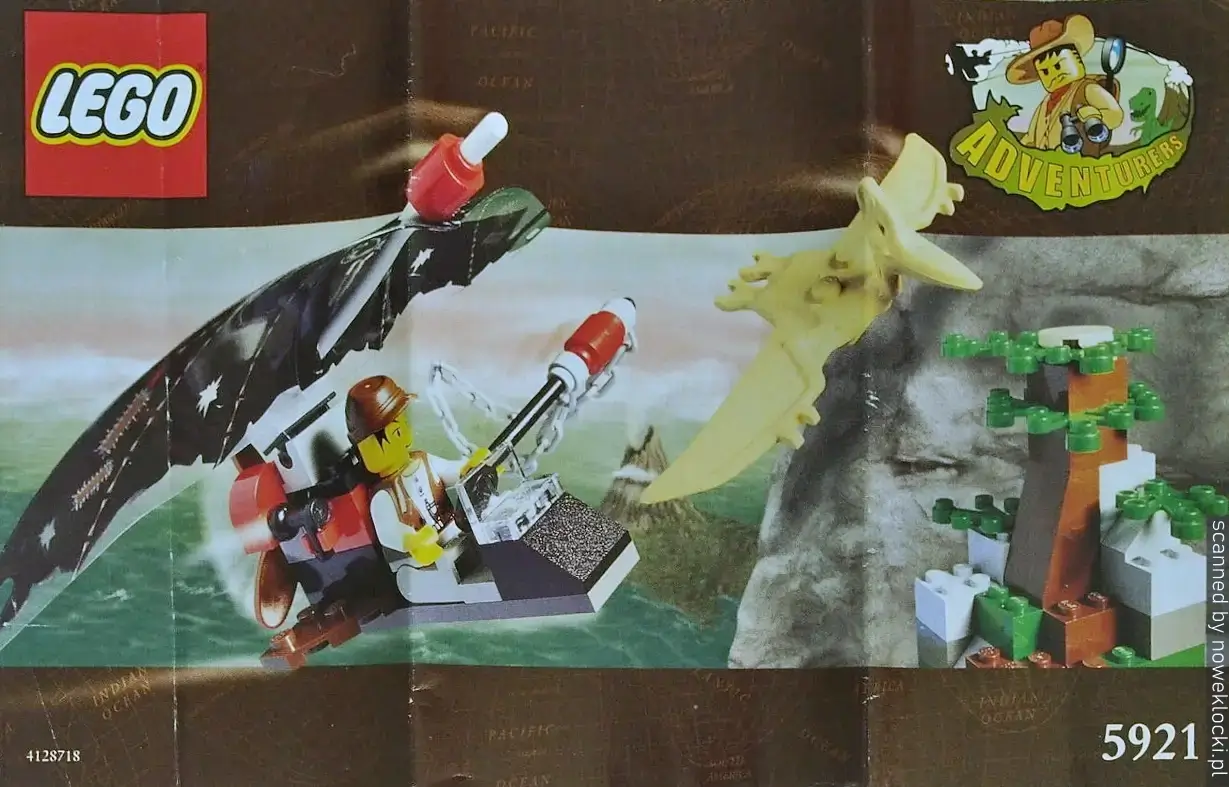 Zdjęcie zestawu 5921 z serii LEGO® Adventurers – Chudy i Buzz na ratunek