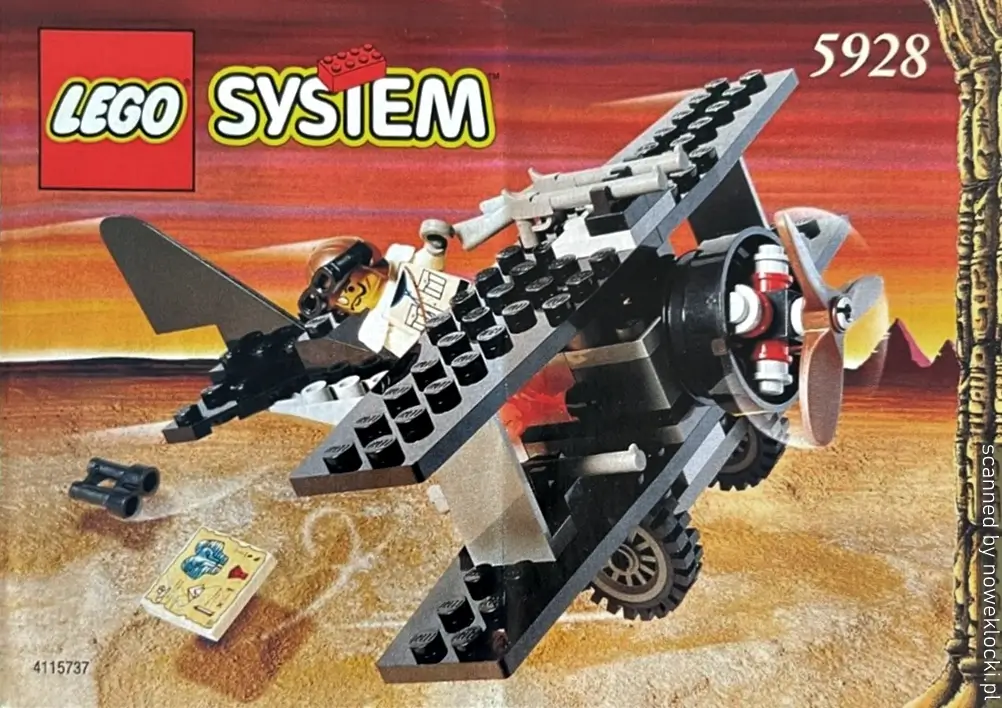 Zdjęcie zestawu 5928 z serii LEGO® Adventurers – Chudy i Buzz na ratunek