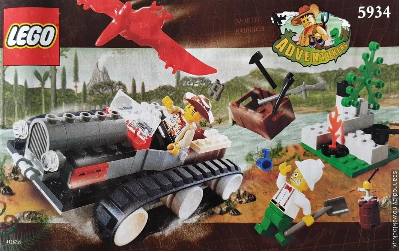Zdjęcie zestawu 5934 z serii LEGO® Adventurers – Chudy i Buzz na ratunek