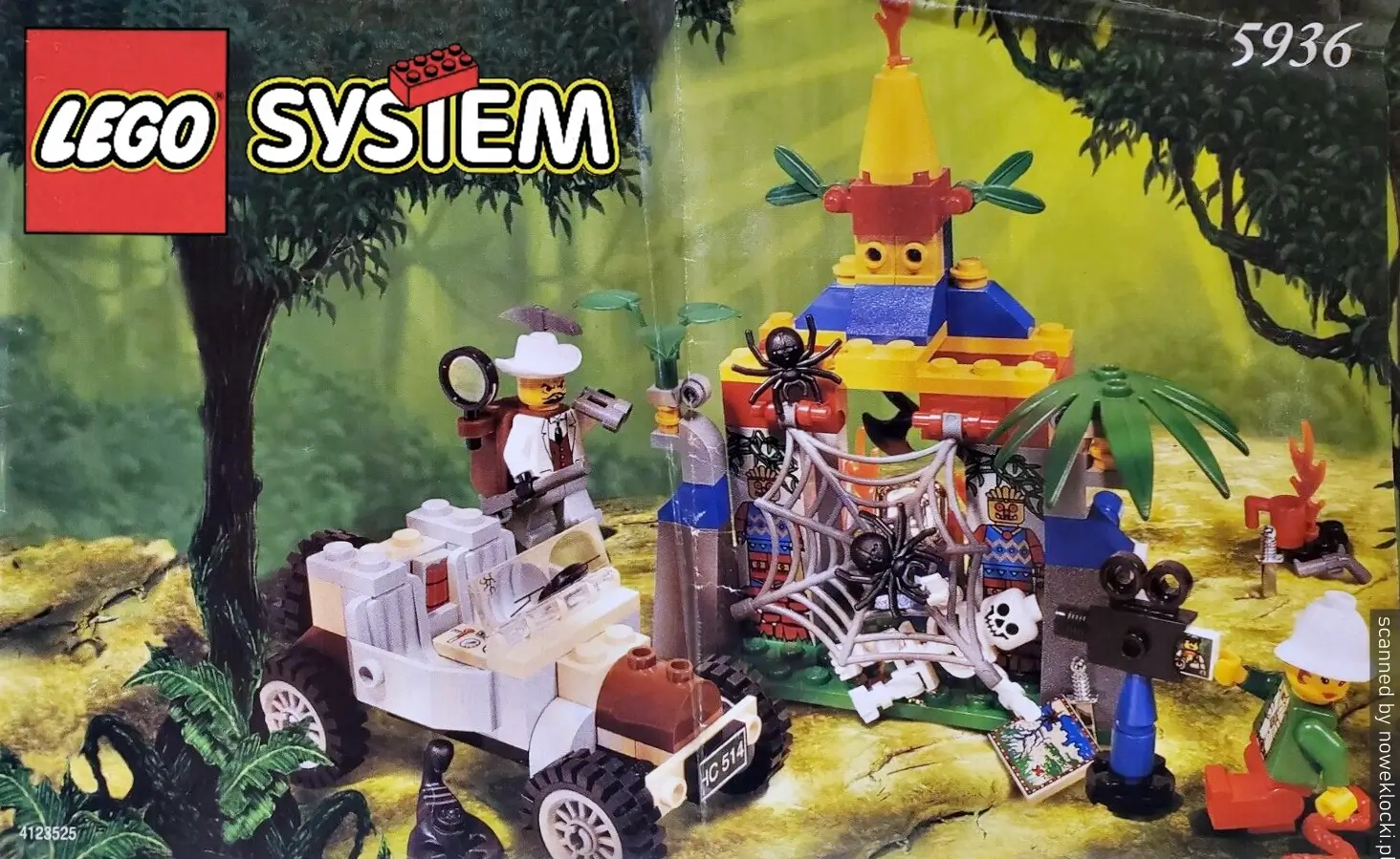 Zdjęcie zestawu 5936 z serii LEGO® Adventurers – Chudy i Buzz na ratunek
