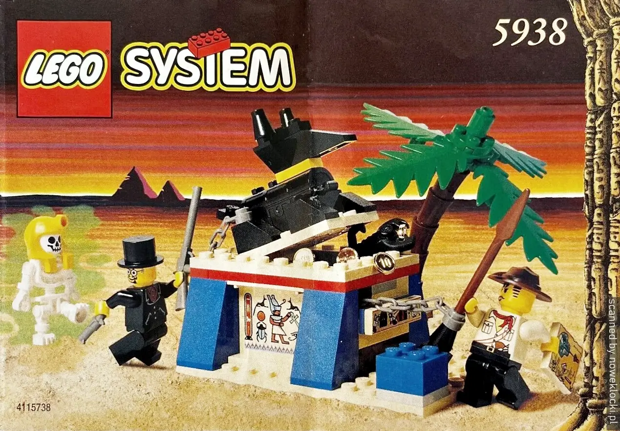 Zdjęcie zestawu 5938 z serii LEGO® Adventurers – Chudy i Buzz na ratunek