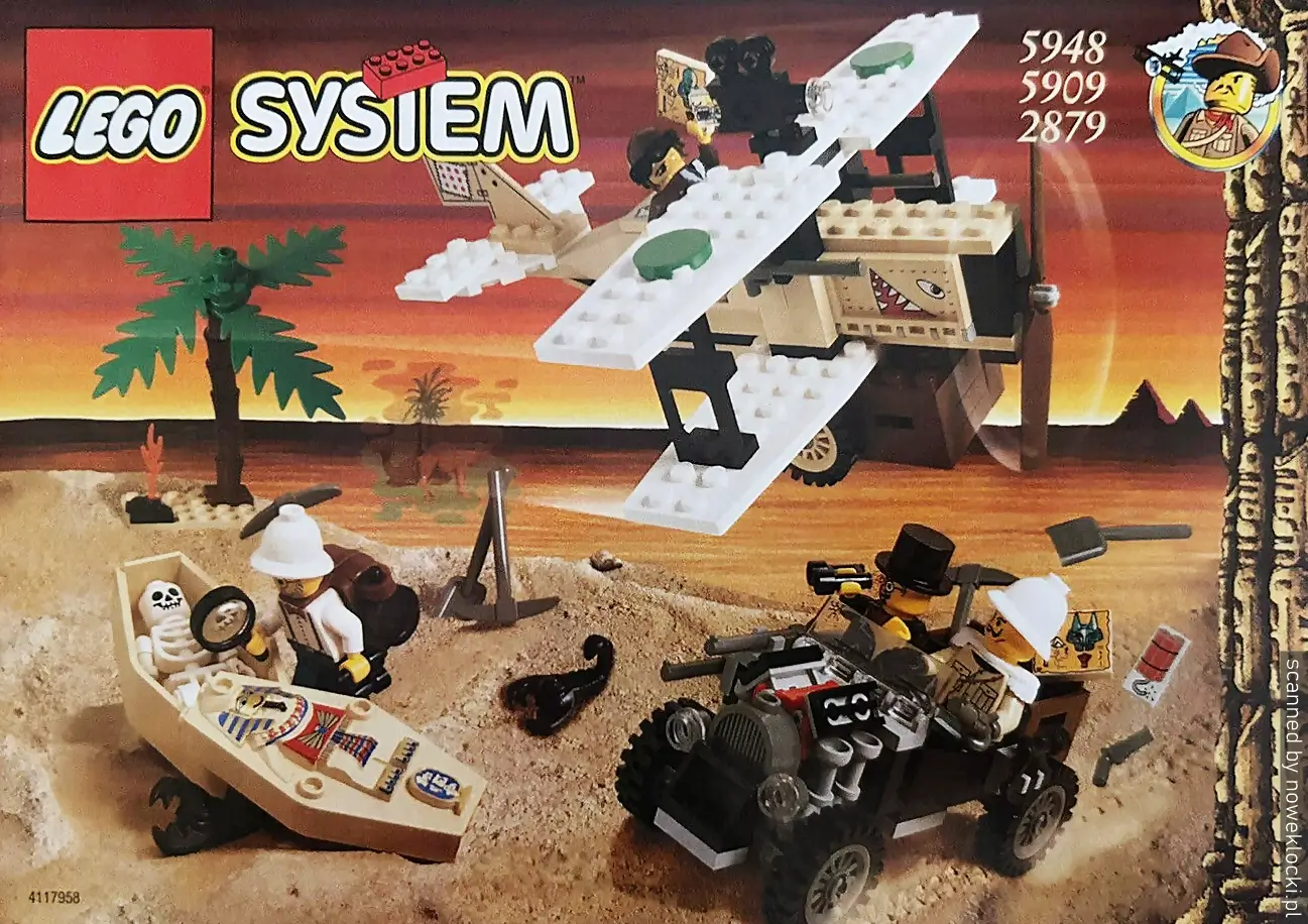 Zdjęcie zestawu 5948 z serii LEGO® Adventurers – Chudy i Buzz na ratunek