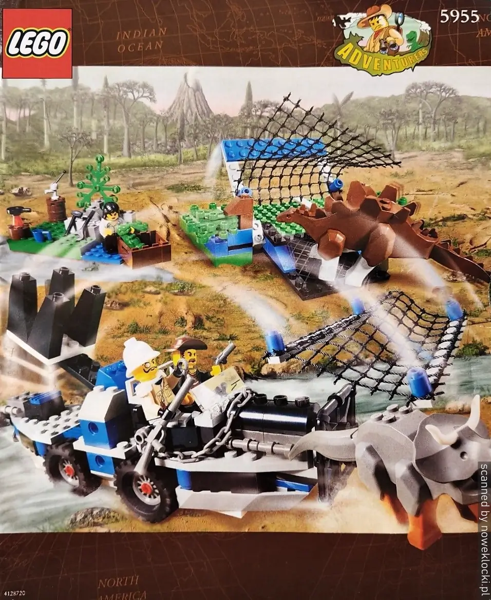 Zdjęcie zestawu 5955 z serii LEGO® Adventurers – Chudy i Buzz na ratunek