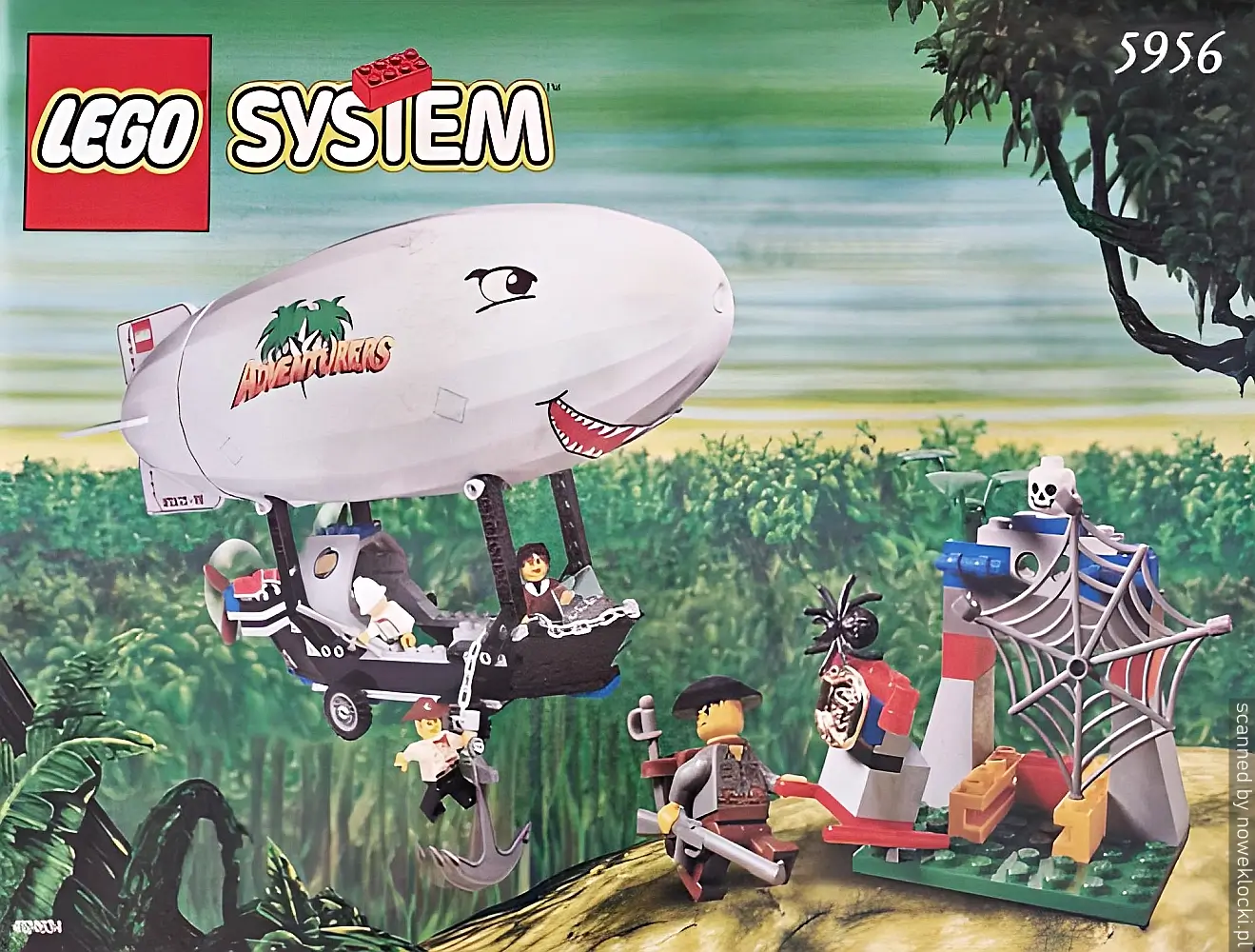 Zdjęcie zestawu 5956 z serii LEGO® Adventurers – Chudy i Buzz na ratunek