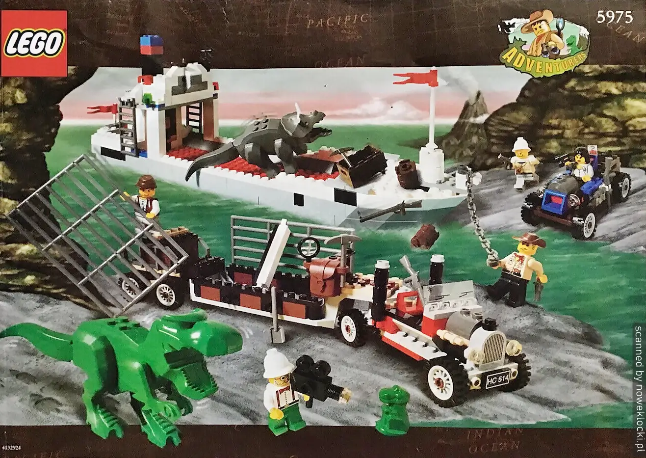 Zdjęcie zestawu 5975 z serii LEGO® Adventurers – Chudy i Buzz na ratunek