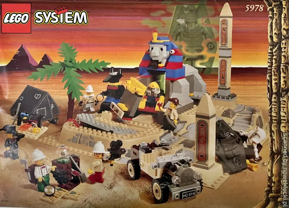 Zdjęcie zestawu 5978 z serii LEGO® Adventurers – Chudy i Buzz na ratunek