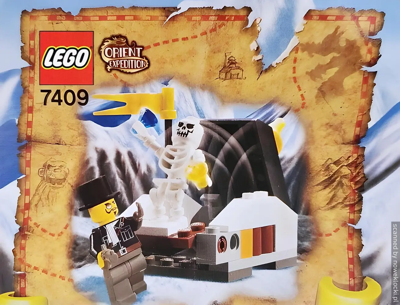 Zdjęcie zestawu 7409 z serii LEGO® Adventurers – Chudy i Buzz na ratunek