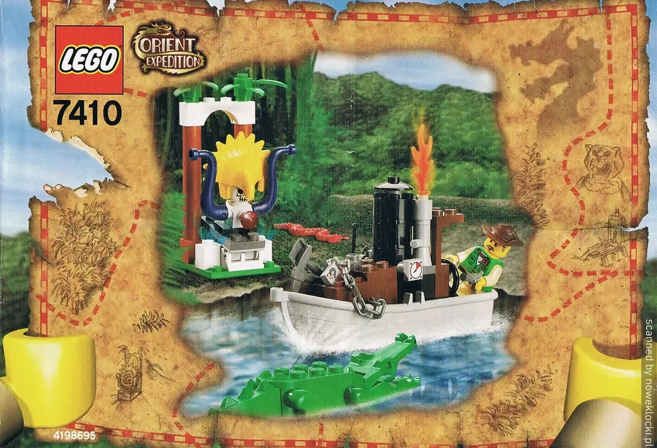 Zdjęcie zestawu 7410 z serii LEGO® Adventurers – Chudy i Buzz na ratunek