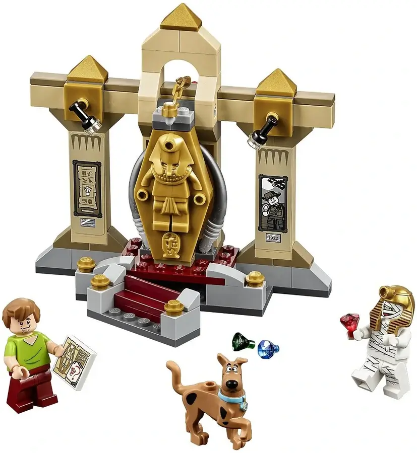 Mumia w muzeum z serii LEGO® Scooby-Doo™