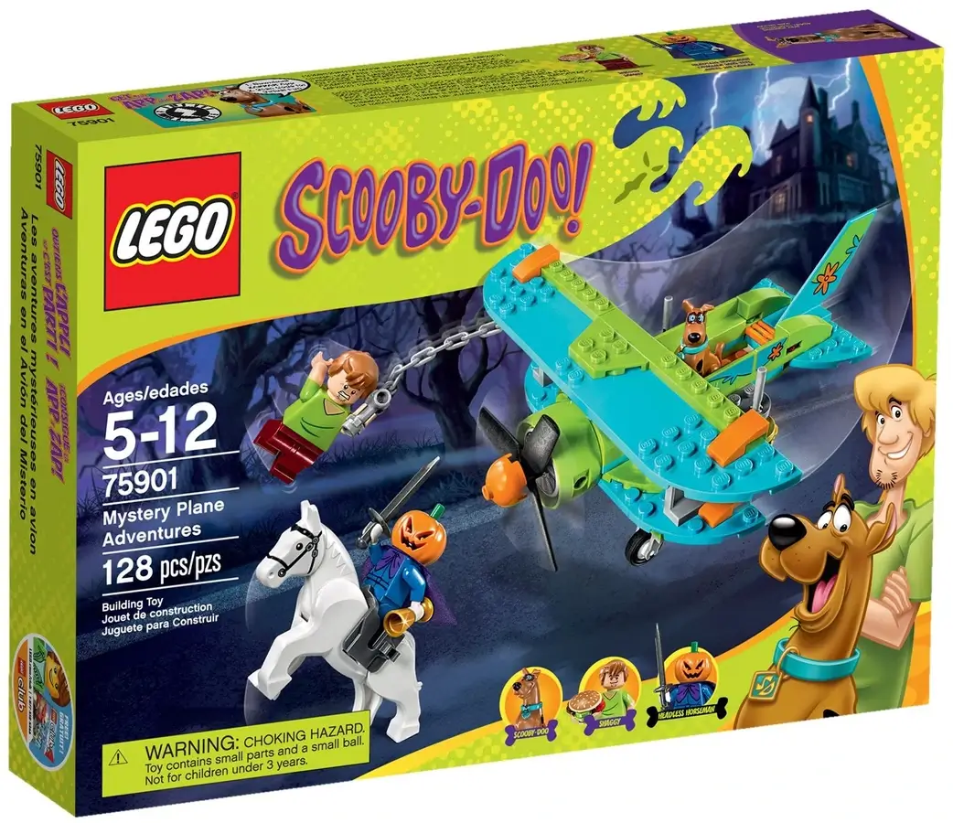 Pudełko zestawu 75901 z serii LEGO® Scooby-Doo™ – Przygody w tajemniczym samolocie