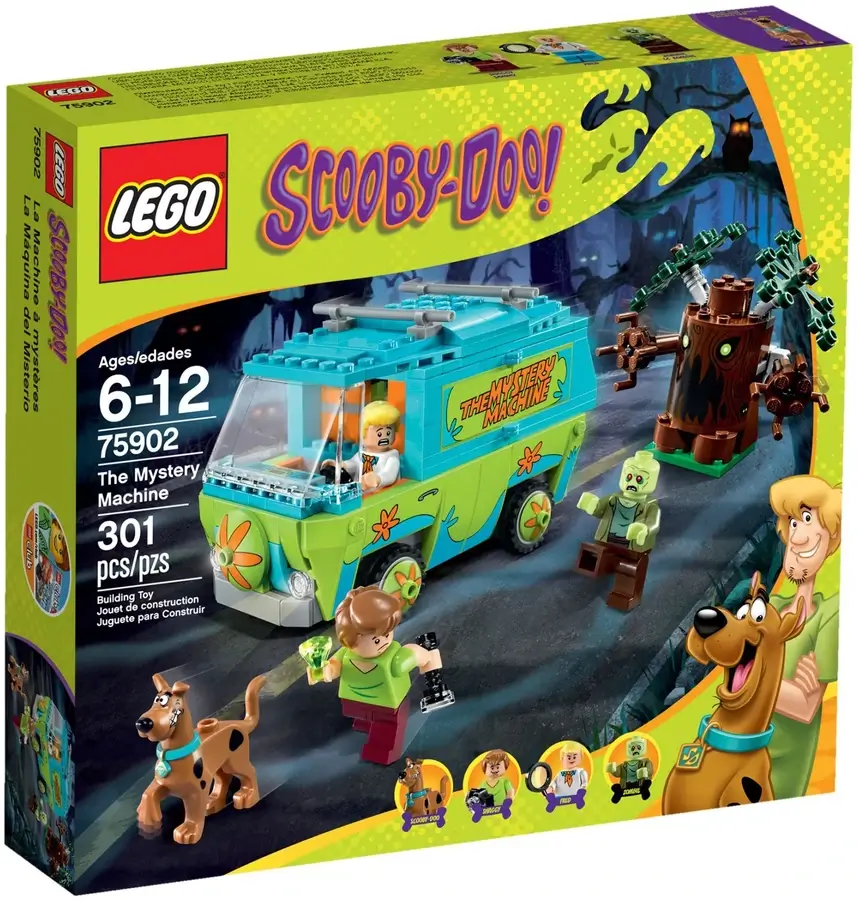 Pudełko zestawu 75902 z serii LEGO® Scooby-Doo™ – Wehikuł tajemnic