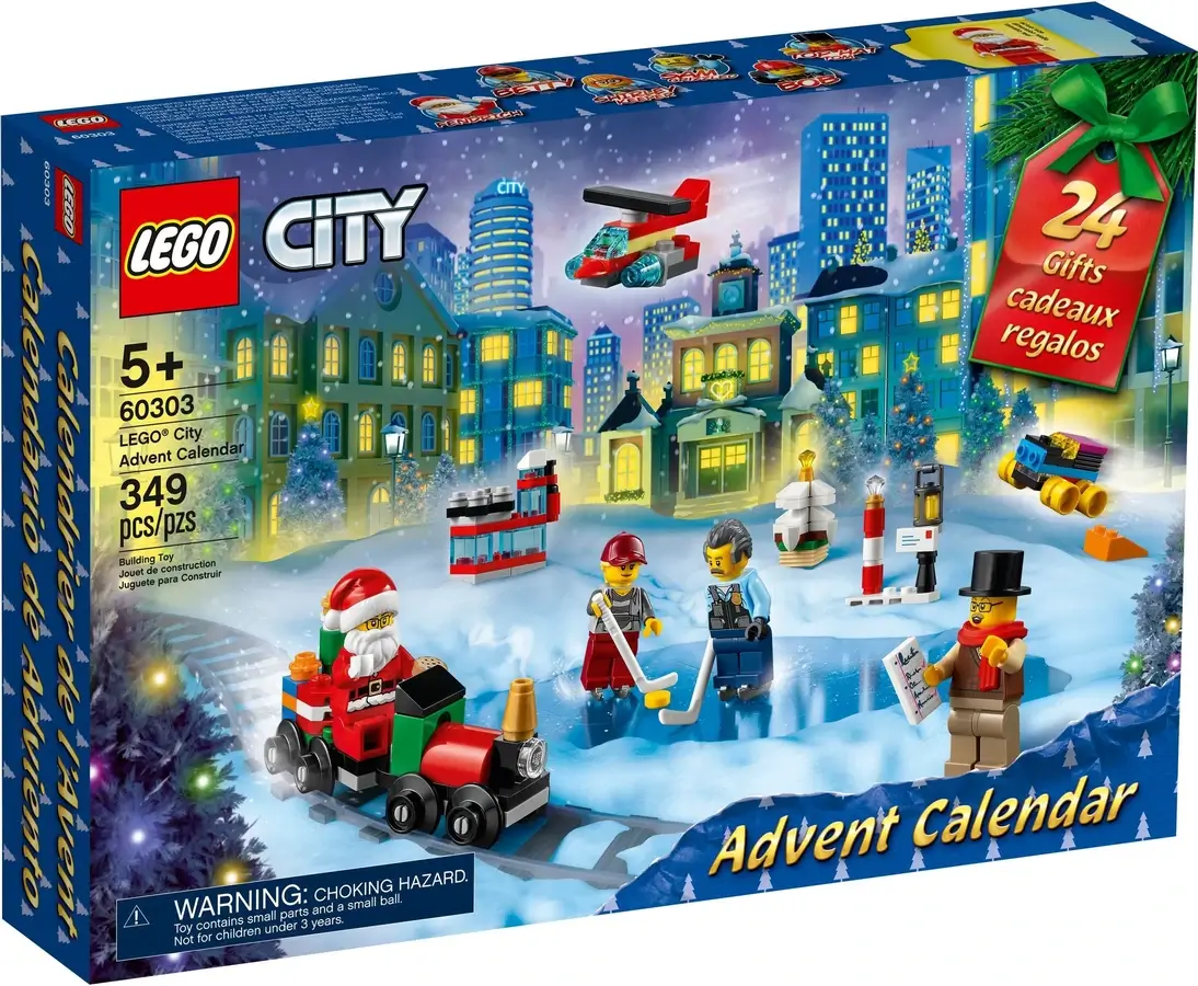 Pudełko zestawu LEGO® 60303 z serii City™ – kalendarz adwentowy