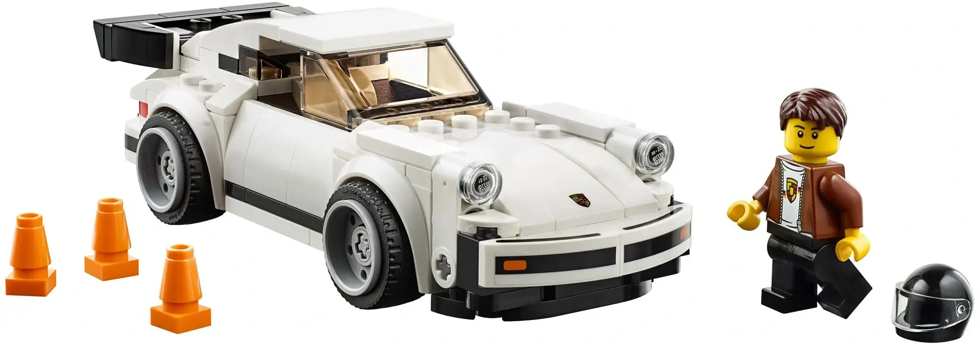 Białe Porsche 911 z serii LEGO® Speed Champions