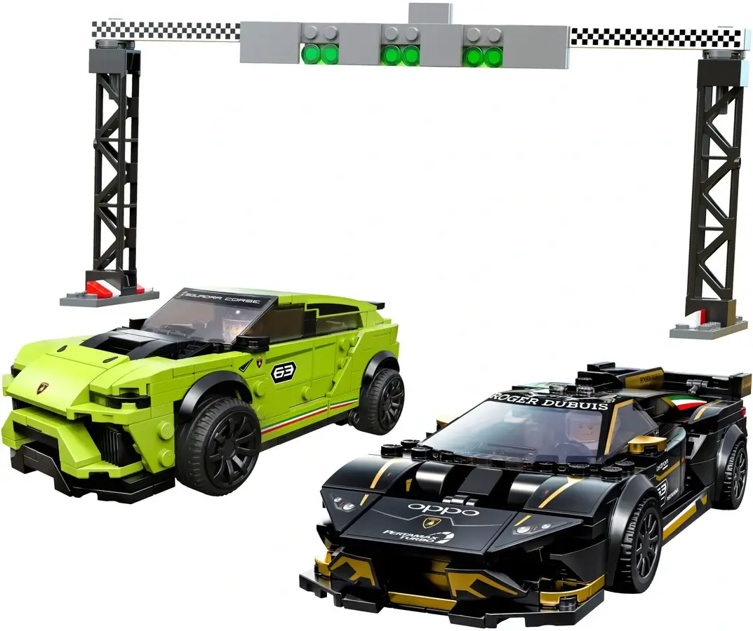 Auta wyścigowe Lamborghini z serii LEGO® Speed Champions