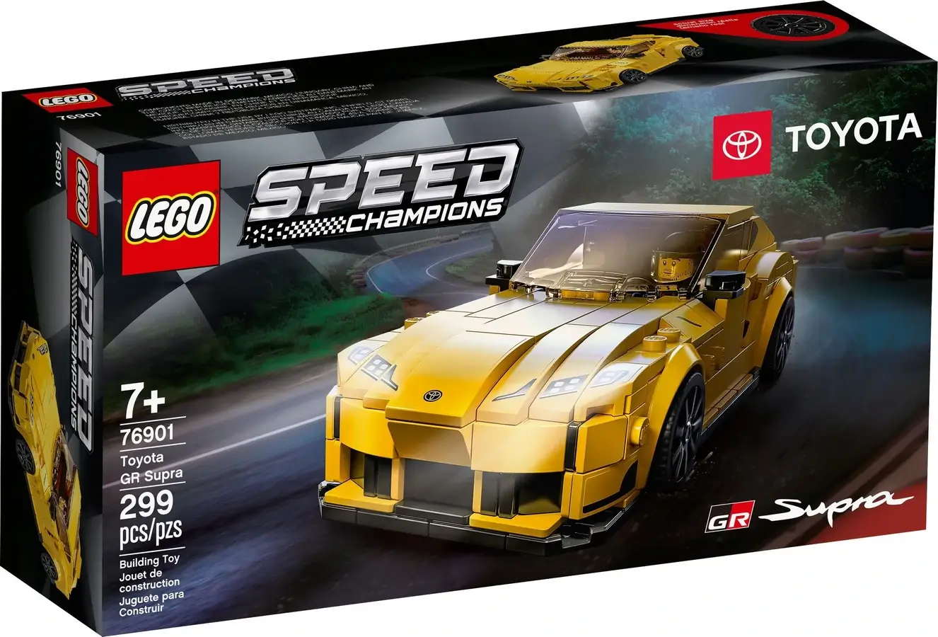 Pudełko zestawu 76901 z serii LEGO® Speed Champions – Toyota GR Supra