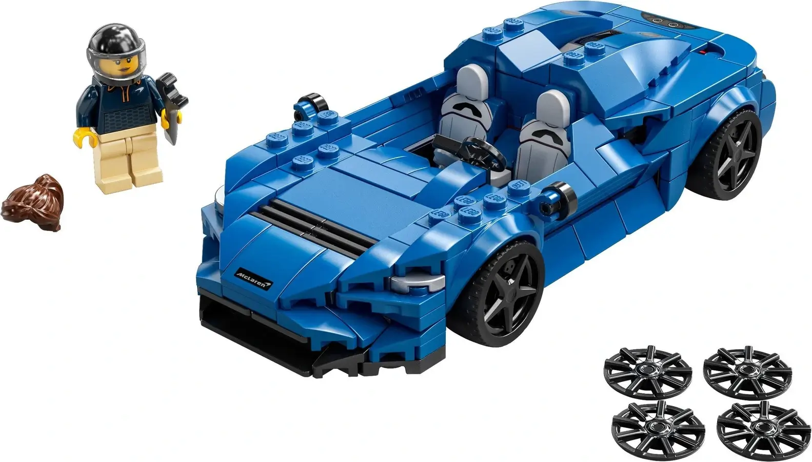 Niebieski McLaren Elva z serii LEGO® Speed Champions