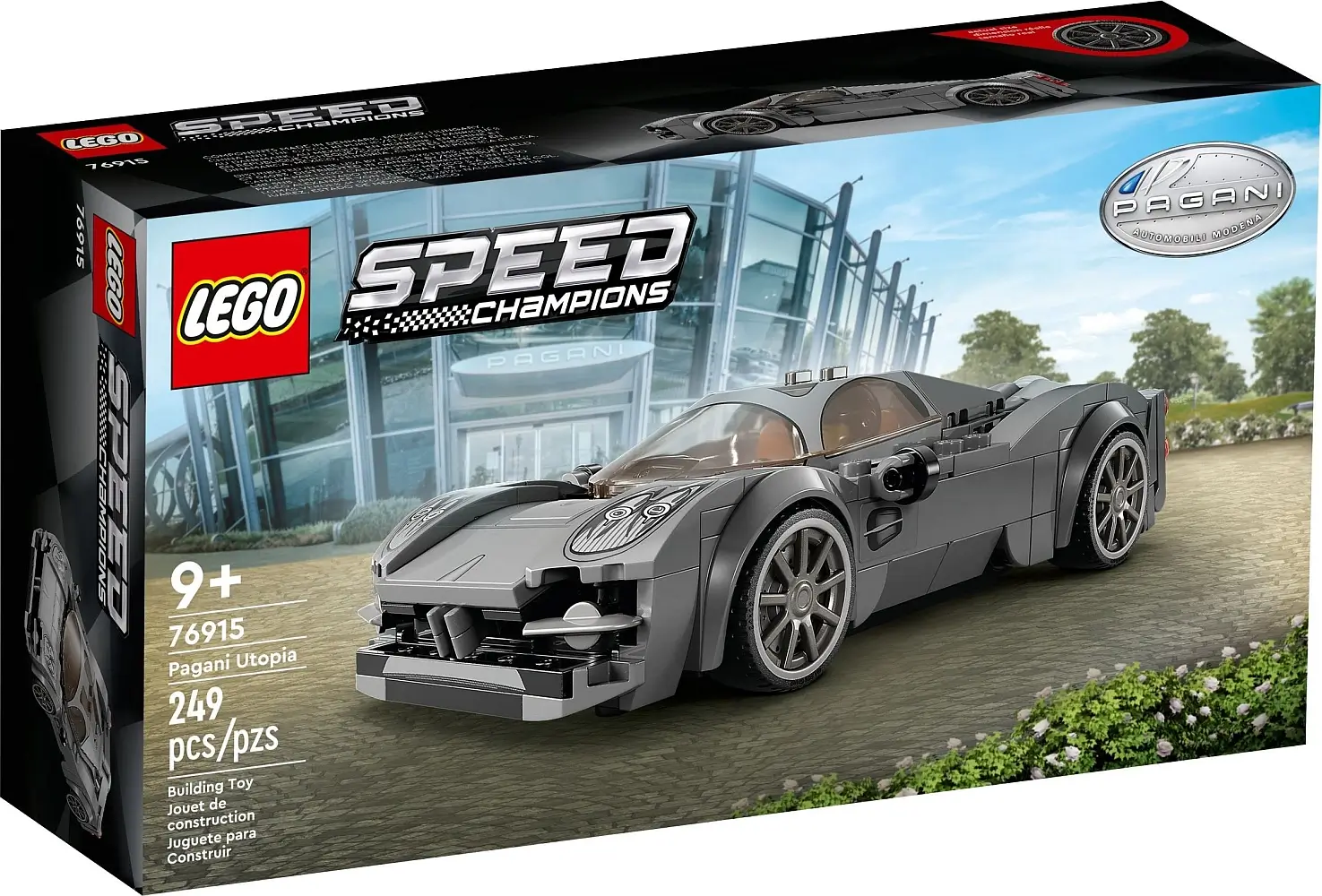 Pudełko zestawu 76915 z serii LEGO® Speed Champions – Pagani Utopia