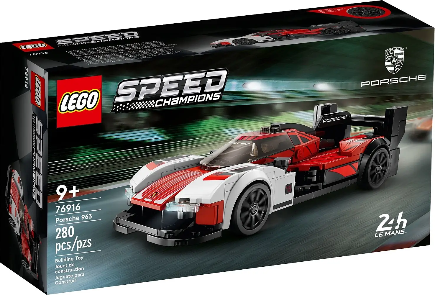 Pudełko zestawu 76916 z serii LEGO® Speed Champions – Porsche 963