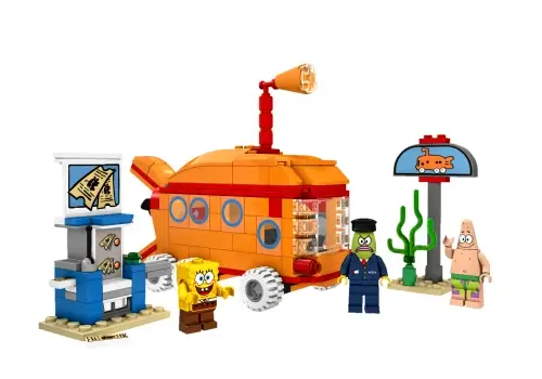 Ekspresowy pociąg z serii LEGO® SpongeBob Kanciastoporty™