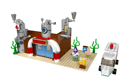 Izba przyjęć z serii LEGO® SpongeBob Kanciastoporty™