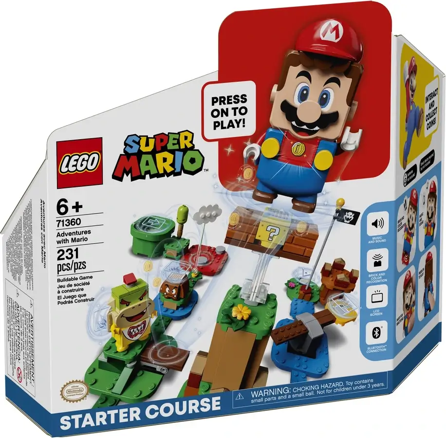 Pudełko zestawu 71360 z serii LEGO® Super Mario™ – Przygody z Mario™