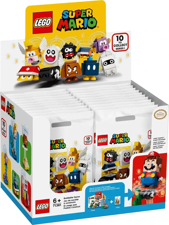 Pudełko zestawu 71361 z serii LEGO® Super Mario™ – Zestaw postaci – seria 1