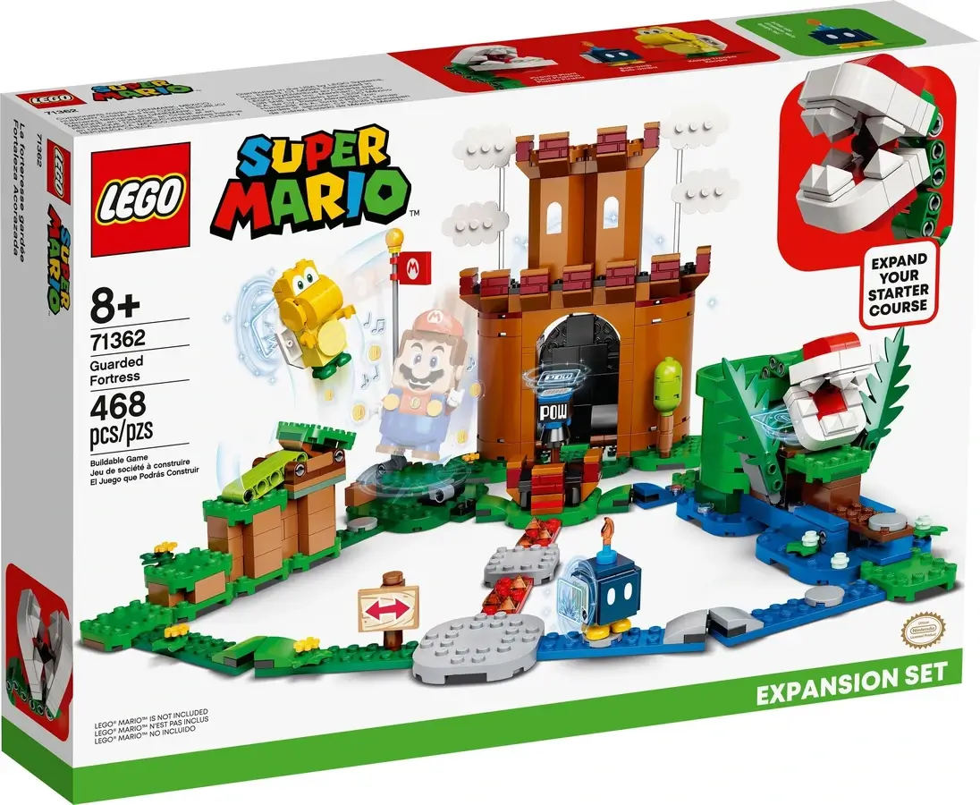 Pudełko zestawu 71362 z serii LEGO® Super Mario™ – zamek