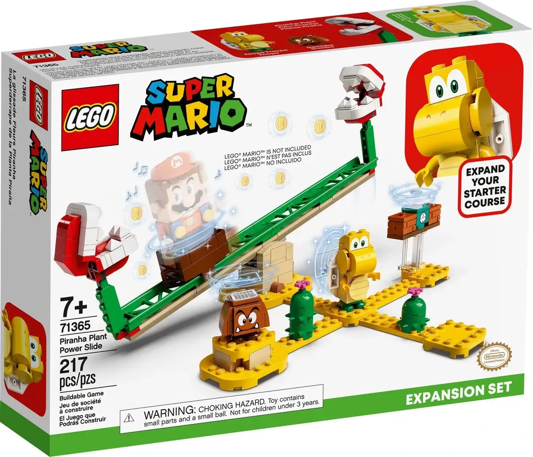 Pudełko zestawu 71365 z serii LEGO® Super Mario™ – Megazjeżdżalnia
