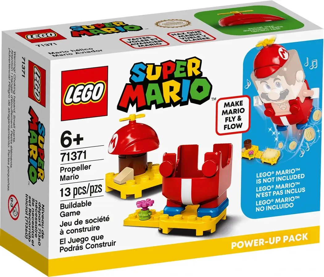 Pudełko zestawu 71371 z serii LEGO® Super Mario™ – Helikopterowy Mario™
