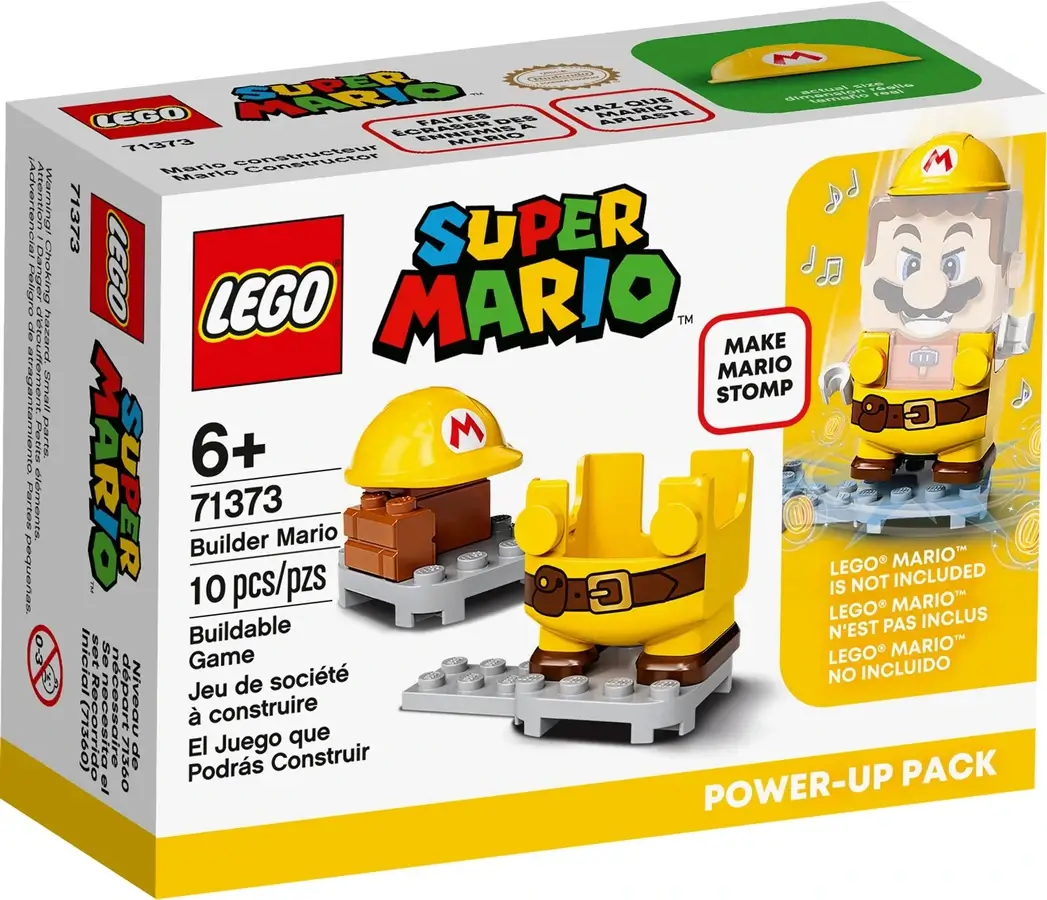 Pudełko zestawu 71373 z serii LEGO® Super Mario™ – budowniczy