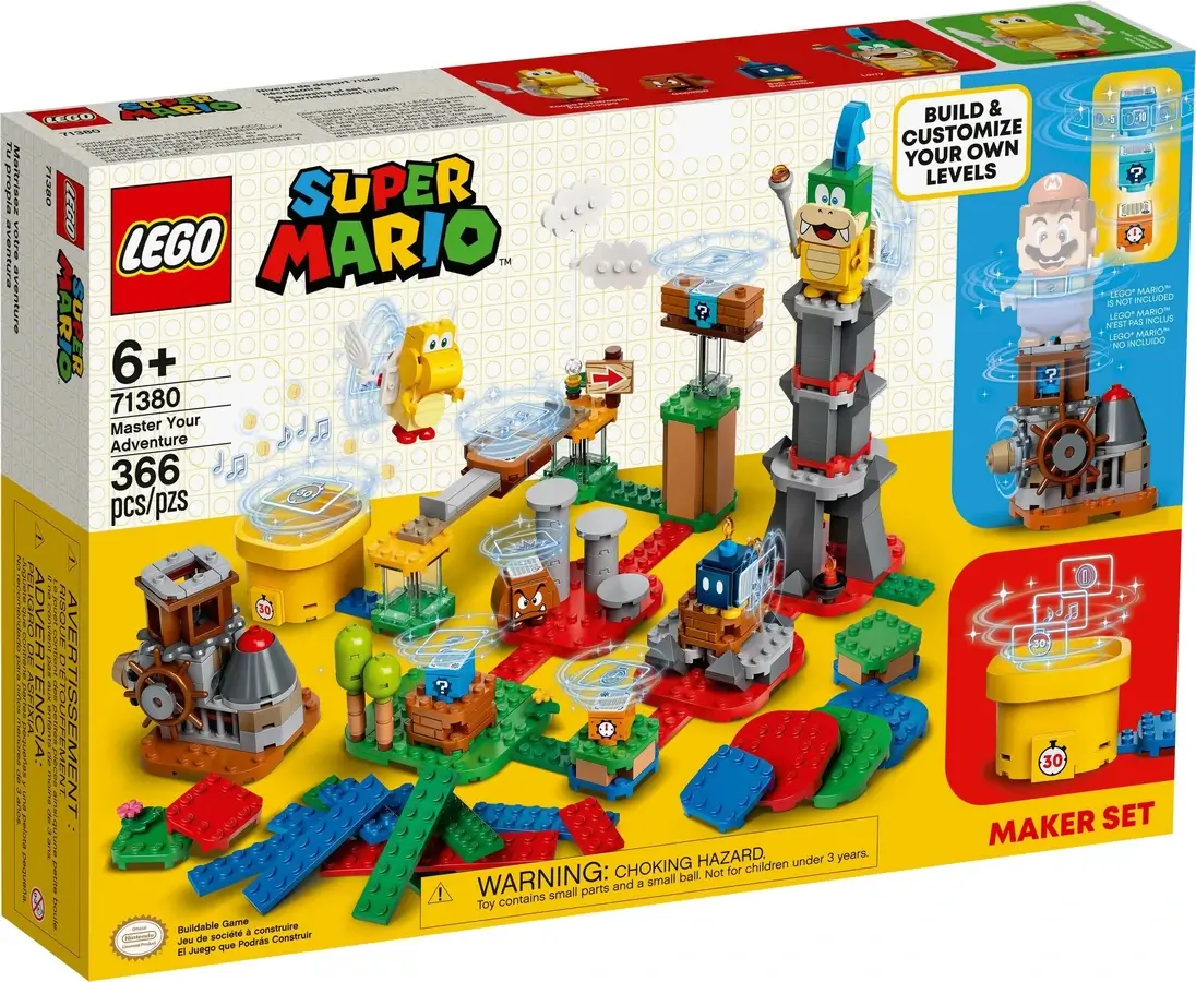 Pudełko zestawu 71380 z serii LEGO® Super Mario™ – zestaw twórcy