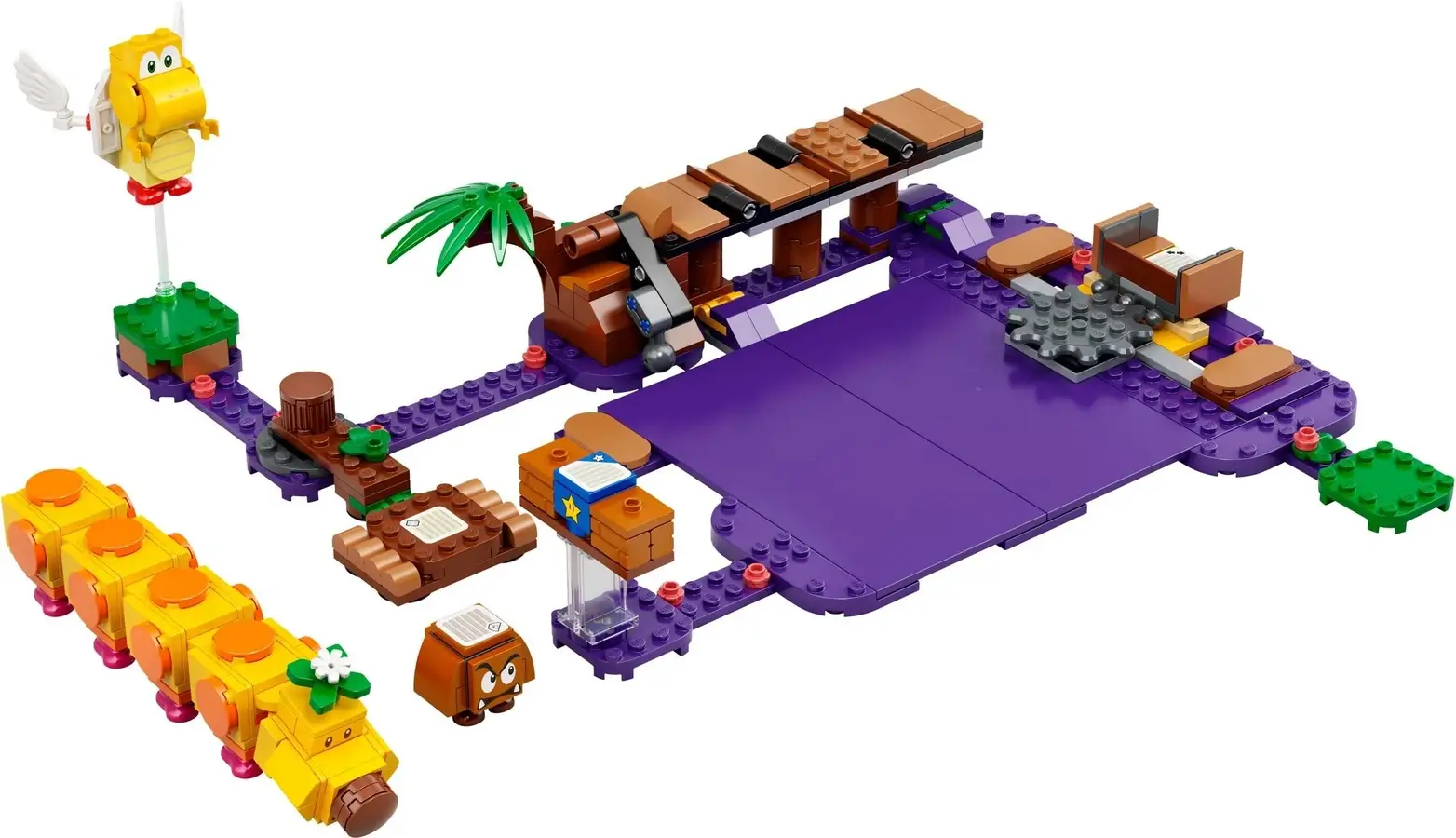  Trujące bagno Wigglera z serii LEGO® Super Mario™