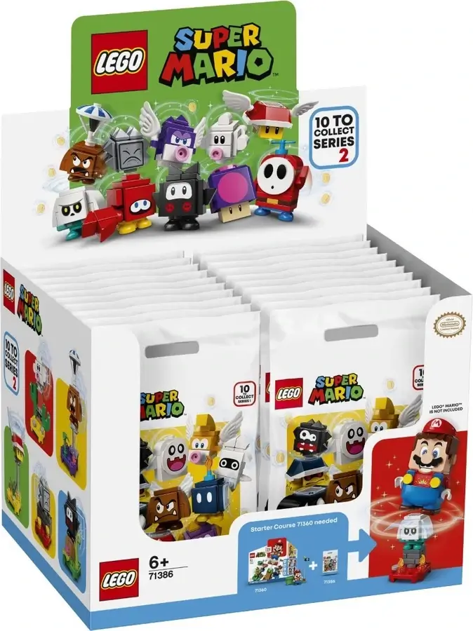Pudełko zestawu 71386 z serii LEGO® Super Mario™ – Zestaw postaci