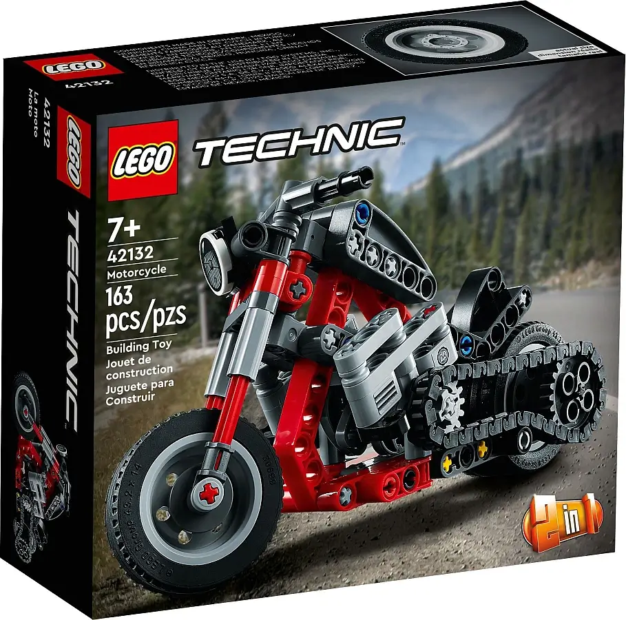 Pudełko zestawu 42132 z serii LEGO® Technic™ – Motocykl