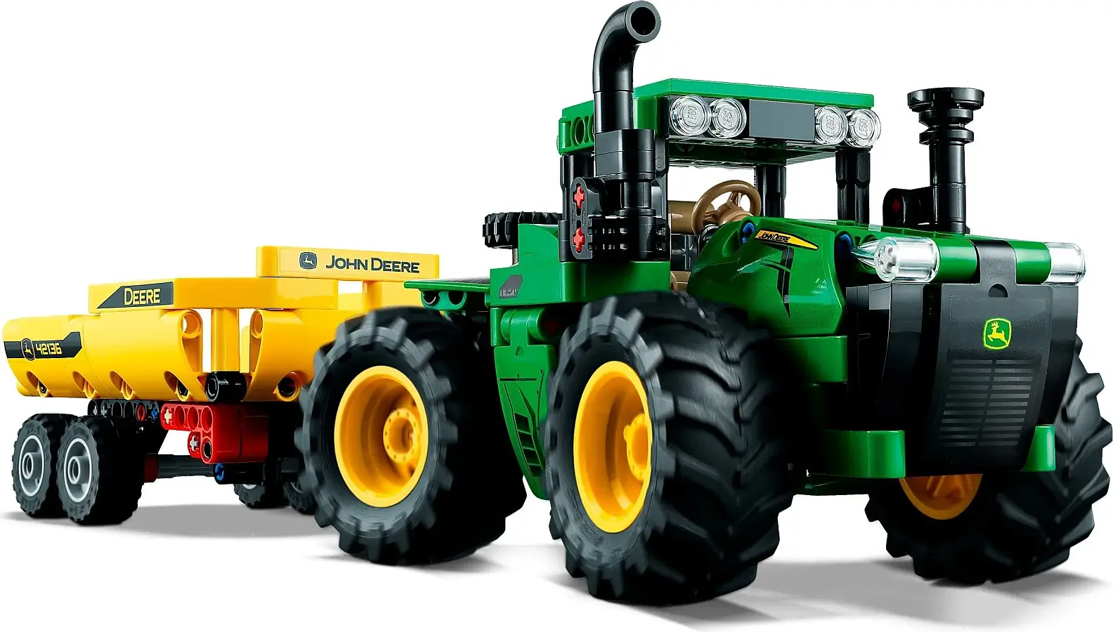 Zielony traktor John Deere 9620R 4WD z serii LEGO® Technic™