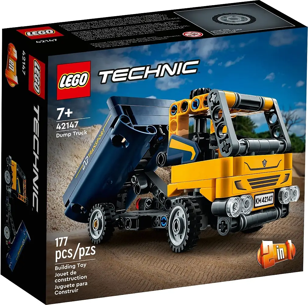 Pudełko zestawu 42147 z serii LEGO® Technic™ – Wywrotka