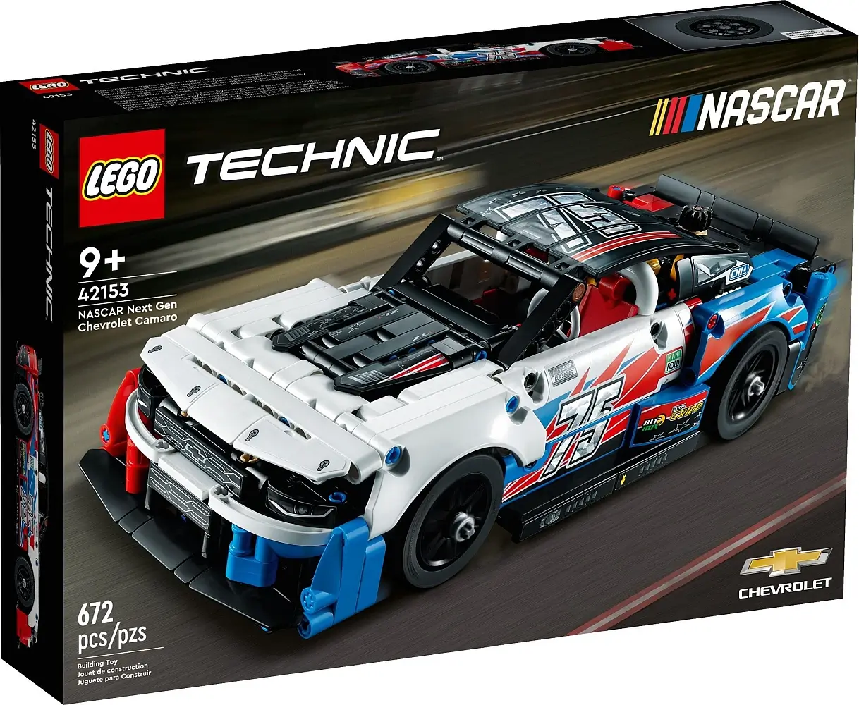 Pudełko zestawu 42153 z serii LEGO® Technic™ – Chevrolet Camaro ZL1