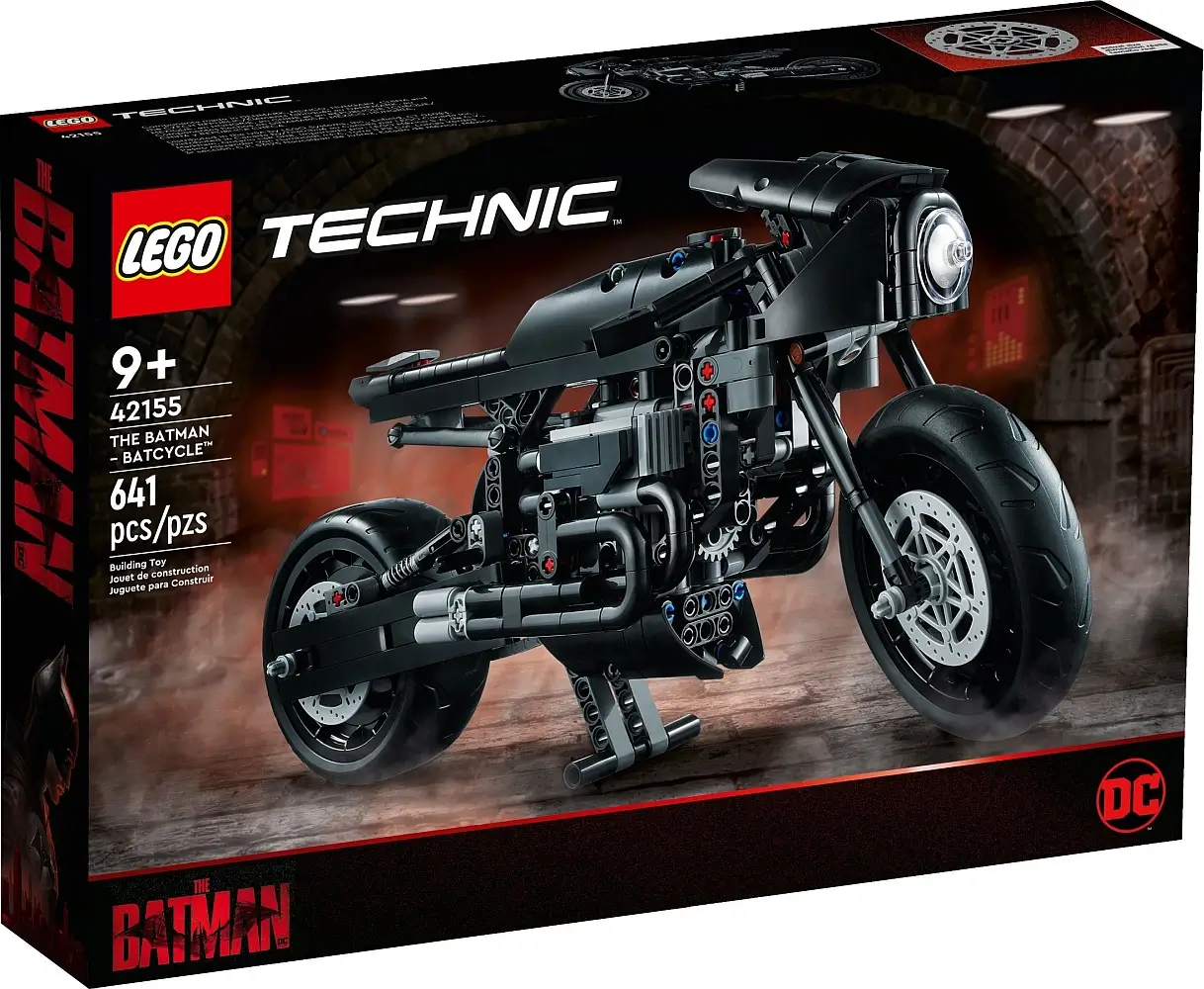 Pudełko zestawu 42155 z serii LEGO® Technic™ – BATMAN – BATMOTOR™