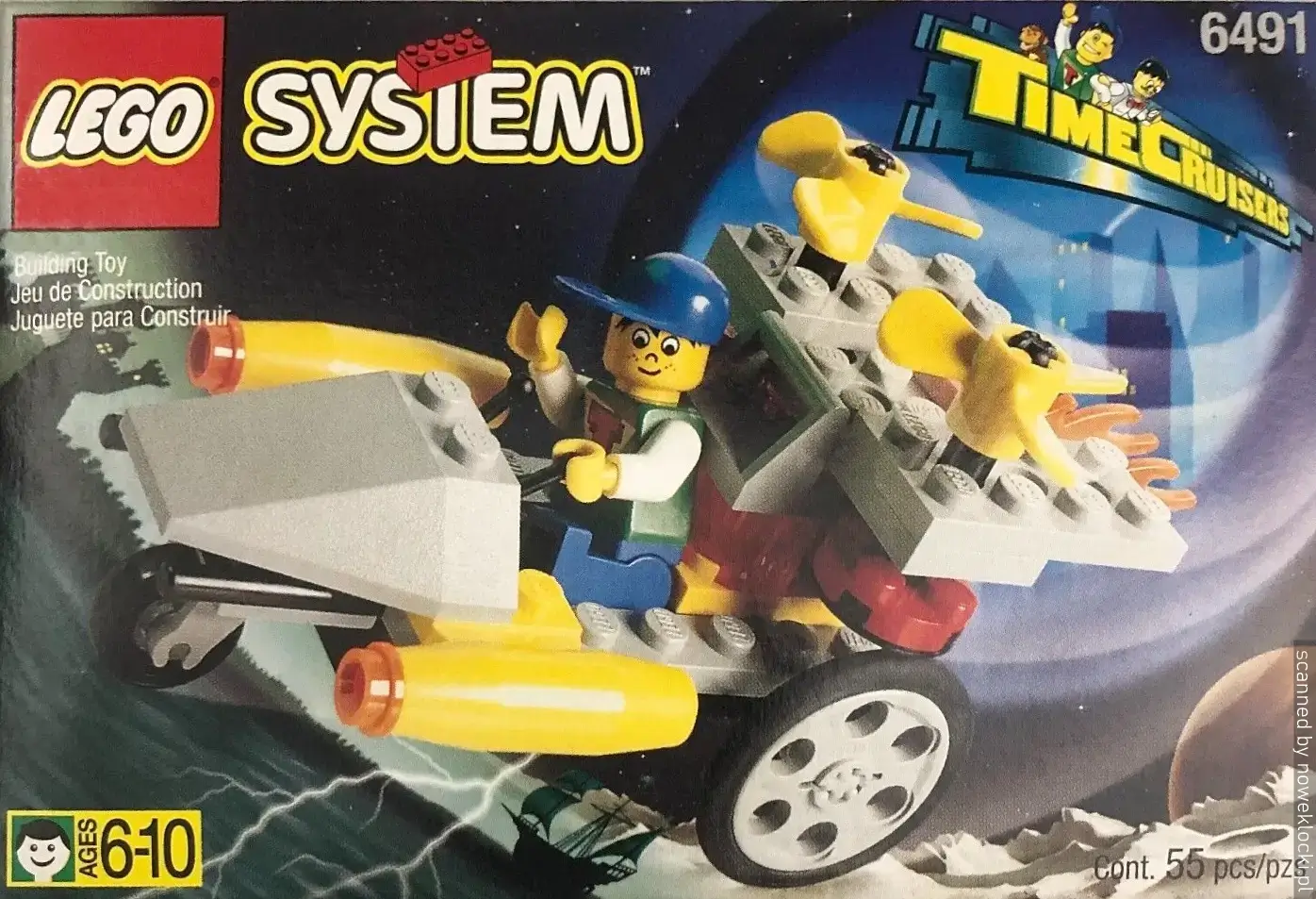 Zdjęcie zestawu 6491 z serii LEGO® Time Cruisers – Wehikuł czasu Scooty