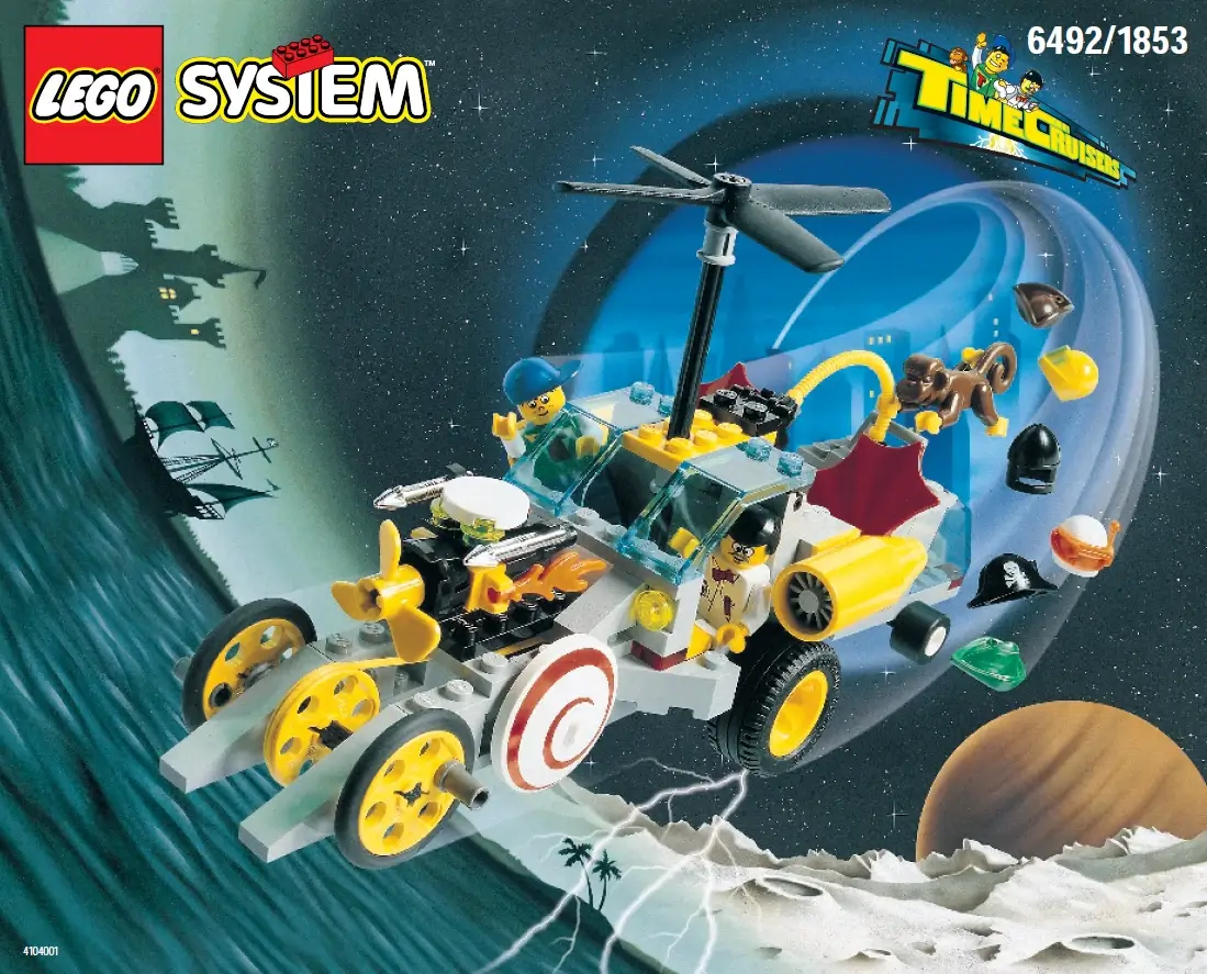 Zdjęcie zestawu 6492 z serii LEGO® Time Cruisers – Wehikuł czasu Navigator